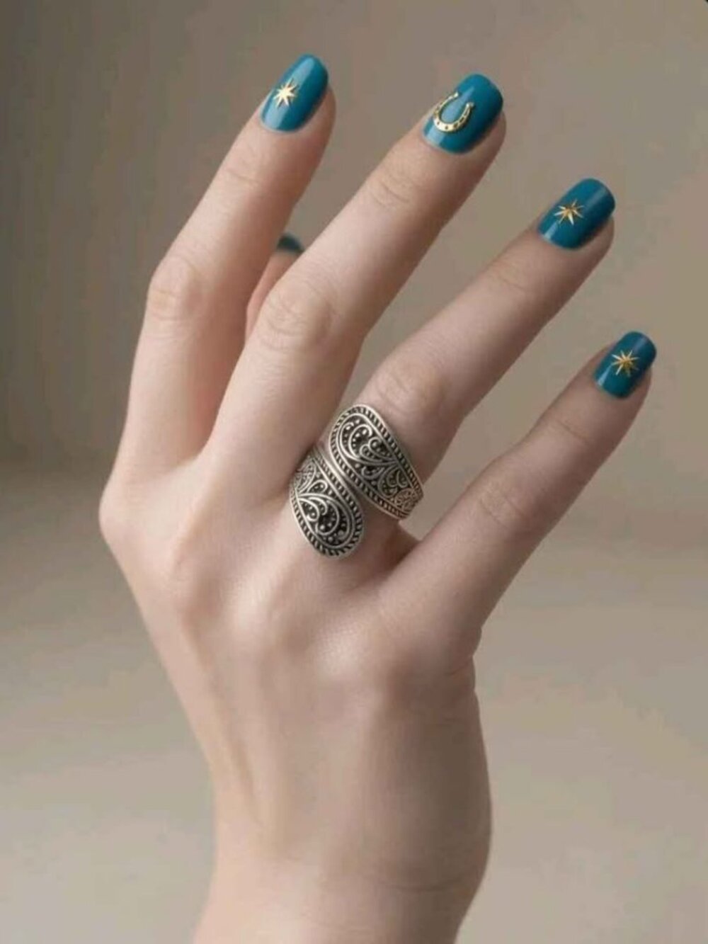 Paisley Spoon Ring